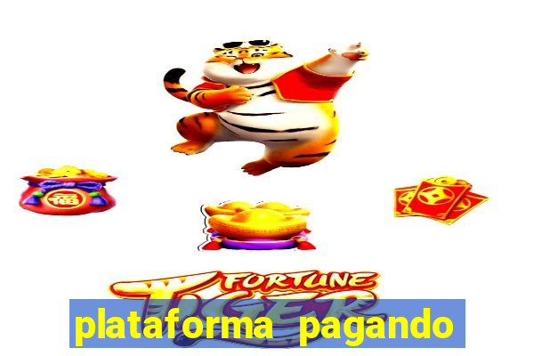 plataforma pagando no cadastro tigre